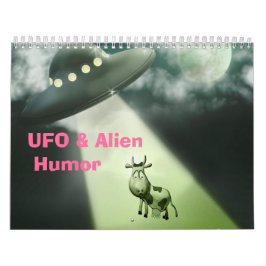 UFO- en Alien Humor-agenda Kalender