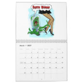 UFO- en Alien Humor-agenda Kalender (Mar 2027)