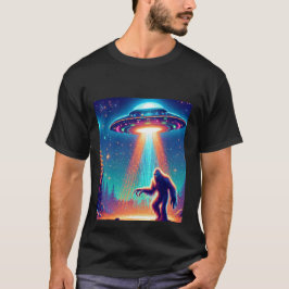 UFO en Sasquatch T-shirt