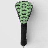 UFO- en Space Alien Golfheadcover (Voorkant)