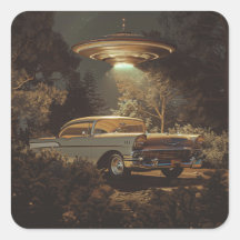 UFO en Stanley's BelAir uit 1956
