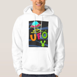 UFO EN VREDE EN LIEFDE HOODIE