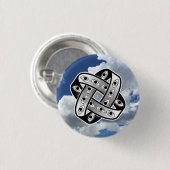 UFO Ezekiel's Wiel Ronde Button 3,2 Cm (Voorkant /achterkant)