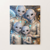 UFO Familie Legpuzzel (Verticaal)