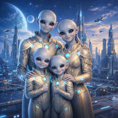UFO Familie Legpuzzel