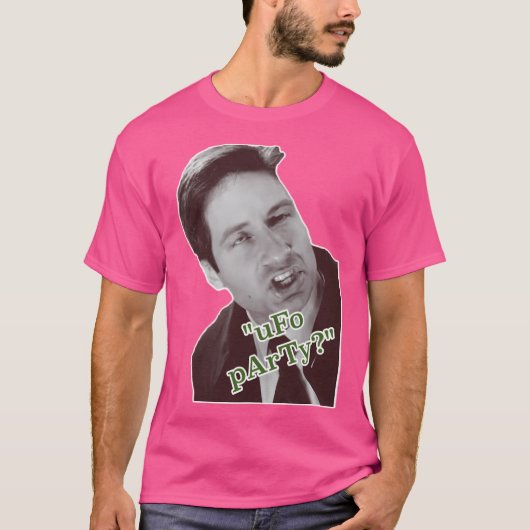 UFO-feest T-shirt (Voorkant)