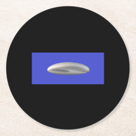 UFO-feestartikel Ronde Kartonnen Onderzetter