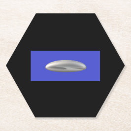 UFO-feestartikelen Kartonnen Onderzetters