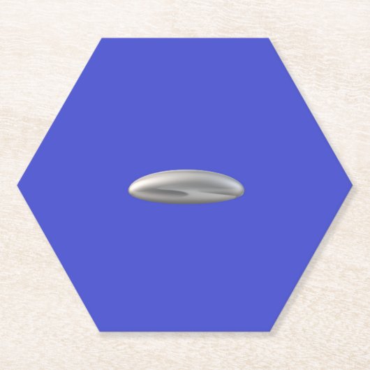 UFO-feestartikelen Kartonnen Onderzetters (Voorkant)