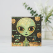 UFO FEESTDAGENKAART (Staand voorkant)