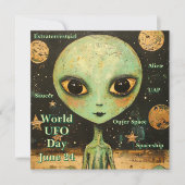 UFO FEESTDAGENKAART (Voorkant)