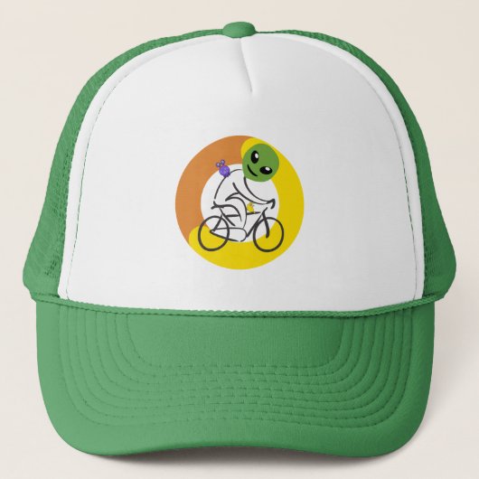 UFO-fietsrace Trucker Pet (Voorkant)