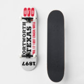 UFO Fort Worth Texas Crash Skateboard (Voorkant)