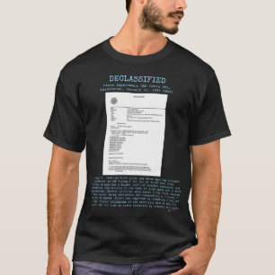 UFO - Gedecalassificeerd DOS.UAP C2, KAZACHSTAN JA T-shirt