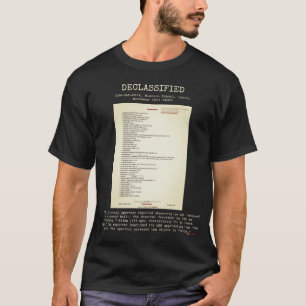UFO - Gedecalassificeerd DOW-UAP-D074, M.R,SYRIË N T-shirt