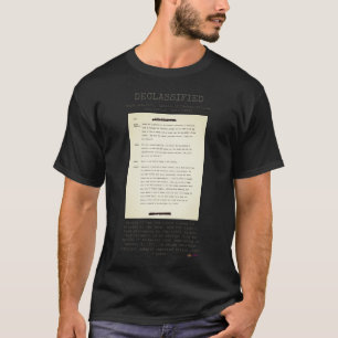 UFO - Gedecalassificeerd NASA-UAP-D006, Apollo17 T T-shirt