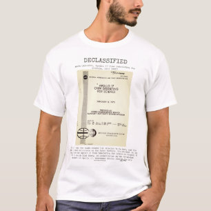 UFO - Gedeclasseerd NASA-UAP-D005,Apollo17 CDFS197 T-shirt