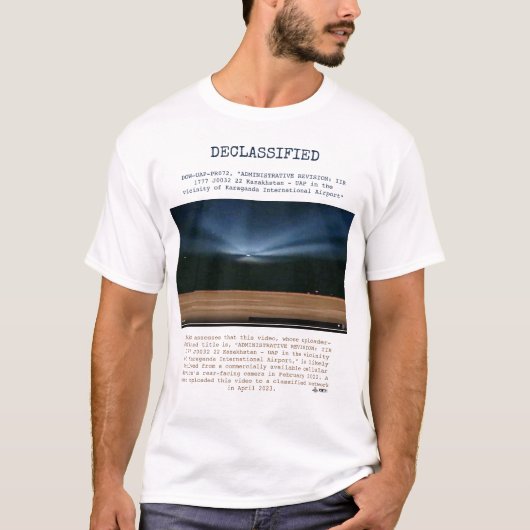 UFO - Gedeclassificeerd DOW-UAP-PR072, "ADMINISTRA T-shirt (Voorkant)
