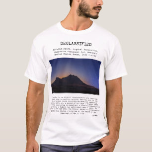 UFO - Gedeclassificeerd Westelijk Amerikaans Evene T-shirt