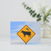 UFO-grensovergang in New Mexico Briefkaart (Staand voorkant)