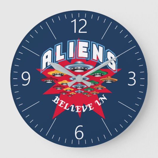 UFO GROTE KLOK (Voorkant)