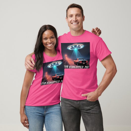 Ufo heeft me ontvoerd t-shirt (Unisex)