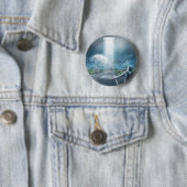 UFO Hitchiker-knop Ronde Button 5,7 Cm (In situ)