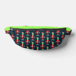UFO Ho Father Kerstmis Buitenaards Patroon Heuptasje