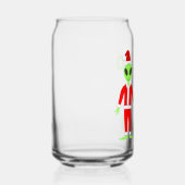 UFO Ho Vader Kerst Buitenaards Blikvorm Glas (Rechts)