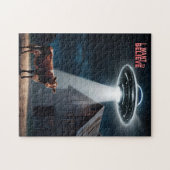 UFO "Ik wil geloven" Puzzel - Alien Jigsaw (Horizontaal)