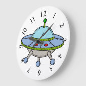 UFO-illustratie Grote Klok (Hoek)