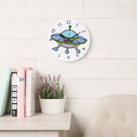 UFO-illustratie Grote Klok (Leeskamer)