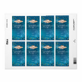 UFO in het kunstmelkwegstelsel Etiket (Full Sheet)