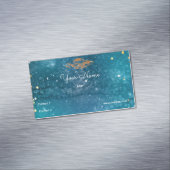 UFO in het kunstmelkwegstelsel Magnetisch Visitekaartje (Voorbeeld)