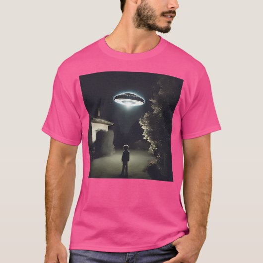 Ufo-indringers T-shirt (Voorkant)