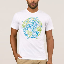 UFO-invasie in de wereld, ambachten, vreemdeling T-shirt