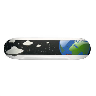 UFO-invasie Skateboard