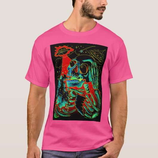 Ufo Invasion T-shirt (Voorkant)