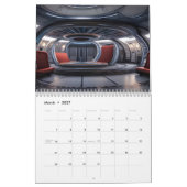 UFO-kalender met ej-goud Kalender (Mar 2027)