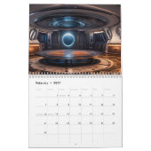 UFO-kalender met ej-goud Kalender (Feb 2027)