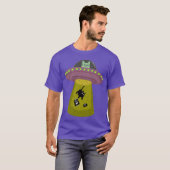 UFO-kattenfamilie T-shirt (Voorkant volledig)