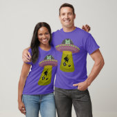 UFO-kattenfamilie T-shirt (Unisex)