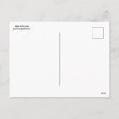 UFO-KOE ONTVOERING Briefkaart (Achterkant)