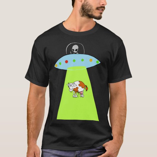 Ufo Koe T-shirt (Voorkant)