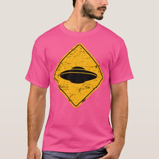 UFO-kruising T-shirt (Voorkant)