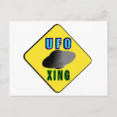 UFO-kruisingen Briefkaart (Voorkant)