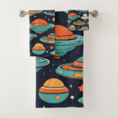 UFO kunst Bad Handdoek (Insitu)