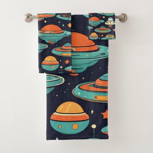 UFO  kunst Bad Handdoek (Insitu)