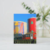 UFO-kunst Briefkaart (Staand voorkant)