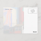 UFO-kunst Briefkaart (Achterkant)